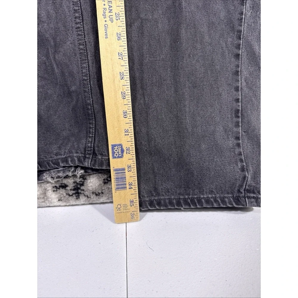 Levis 505 Jeans Mens Size 38x36 Black Straight Y2k VTG Americana Classic